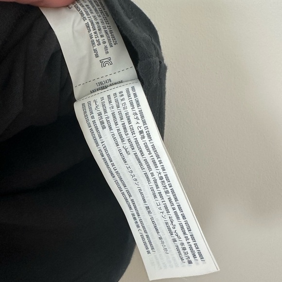 Abercrombie Strapless Tube Top Black Small Classic Basic Essentials Staple Body - Picture 7 of 11